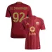 El Shaarawy, maillot de domicile de l'AS Roma 2024/25 - Rouge vin