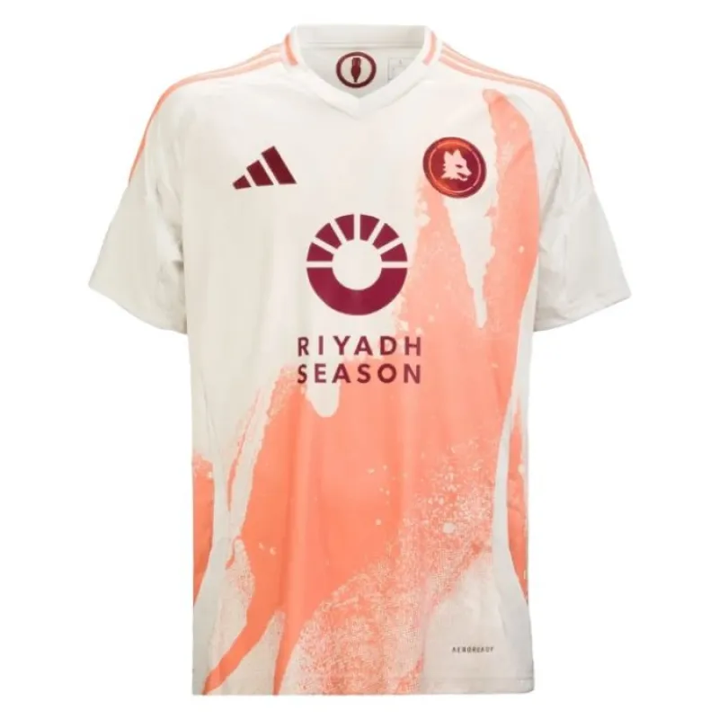 El Shaarawy, camiseta de visitante de AS Roma 2024/25 - Blanca