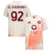 El Shaarawy, camiseta de visitante de AS Roma 2024/25 - Blanca
