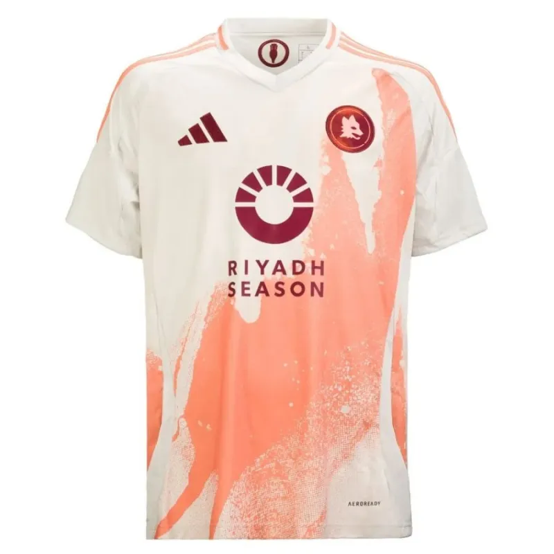 AS Roma 2024/25 Away Jersey - Players - White