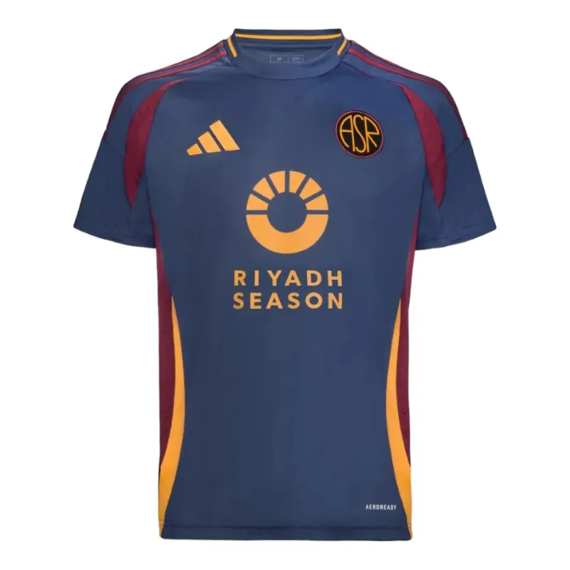 AS Roma 2024/25 Third Jersey - Players - Blue