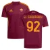 AS Roma EL SHAARAWY 2025/26 Home Jersey - Burgundy