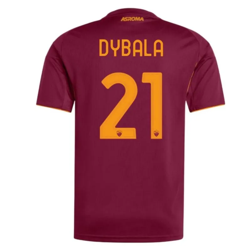 Set de camiseta infantil de casa de DYBALA de la AS Roma 2025/26 - Borgoña