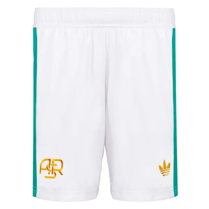 AS Roma 2025/26 Dritte Shorts - Weiß
