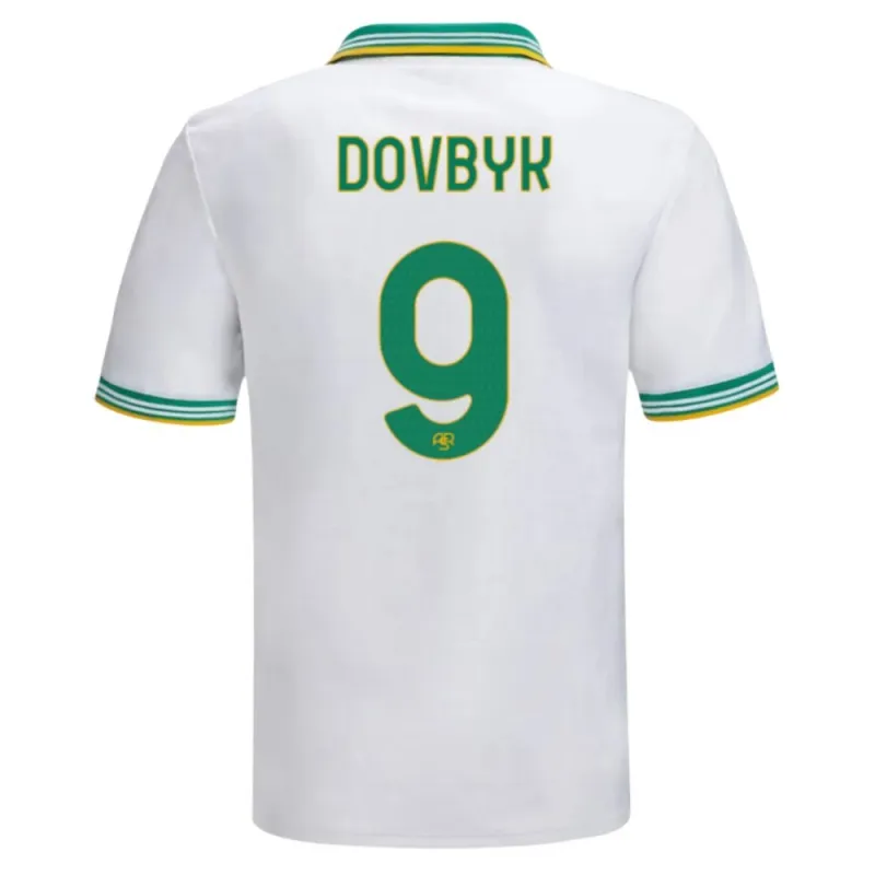 AS Roma DOVBYK 2025/26 Drittes Trikot - Weiß