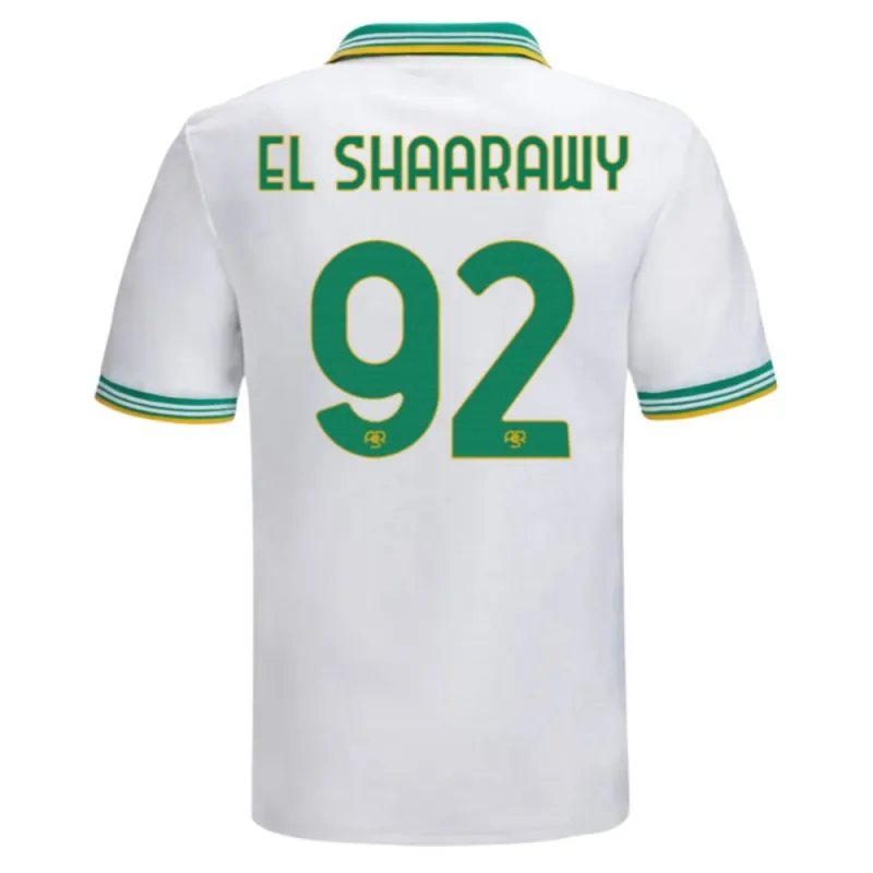 AS Roma EL SHAARAWY 2025/26 Drittes Trikot - Weiß