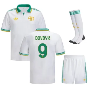 AS Roma DOVBYK 2025/26 Terzo set di maglia per bambini - Bianca