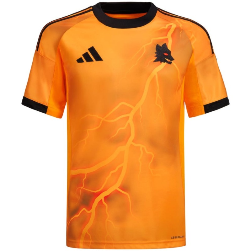 AS Rom 2025/26 Auswärts-Damen-Trikot - Orange