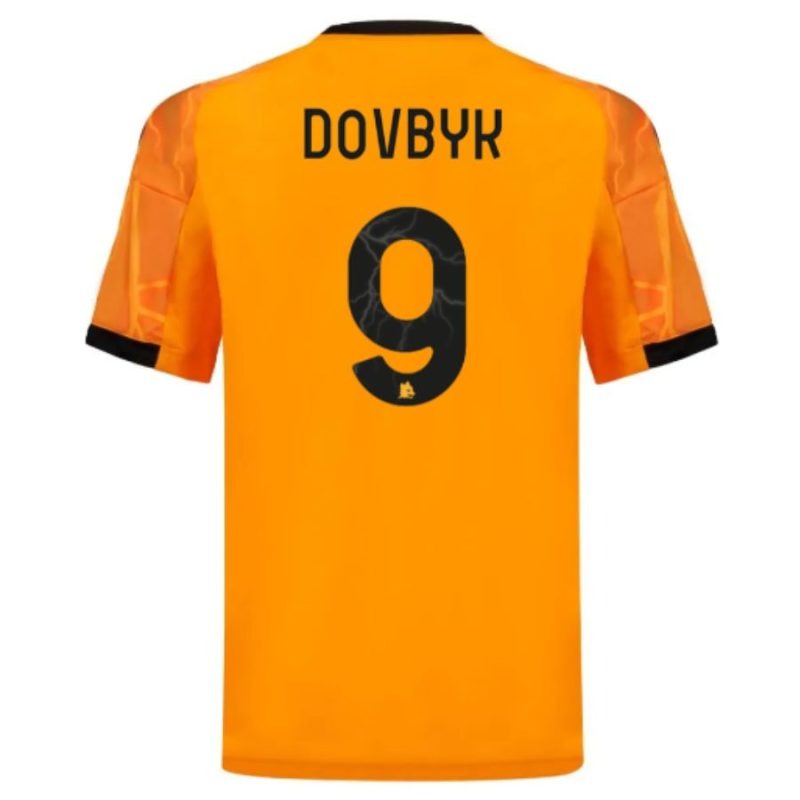 AS Rom DOVBYK 2025/26 Auswärts-Kinder-Set - Orange