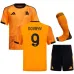 AS Rom DOVBYK 2025/26 Auswärts-Kinder-Set - Orange
