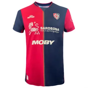 Cagliari 2024/25 Home Jersey - Red/Blue