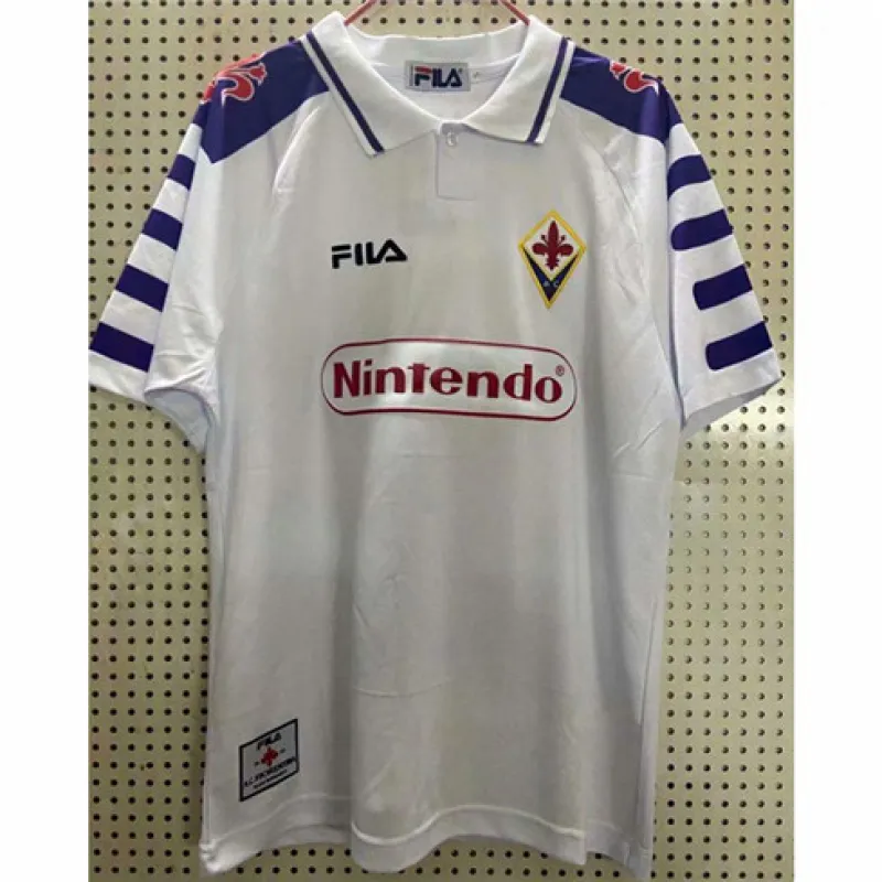 Camisa retro de visita de Fiorentina 1998 - Púrpura