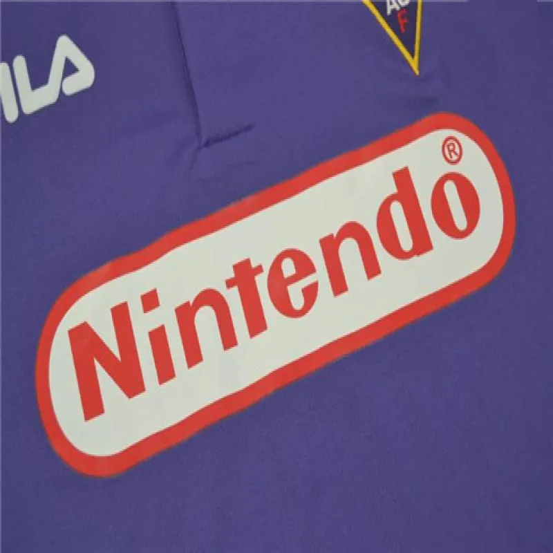 Camisa retro de casa de Fiorentina 1998/99 - Púrpura