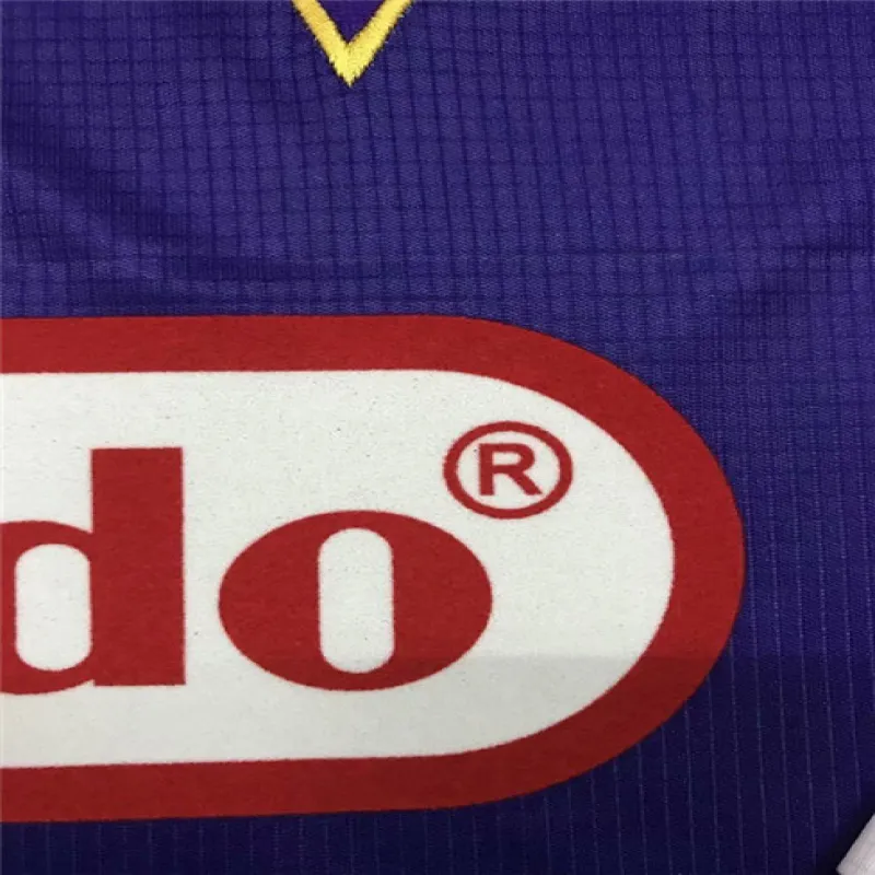 Camisa retro de manga larga de Fiorentina 1998 - Púrpura