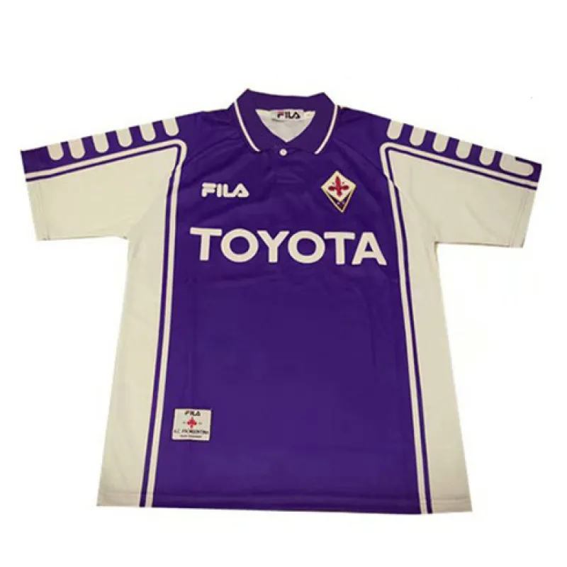 Camisa retro de Fiorentina 1999/00 - Púrpura