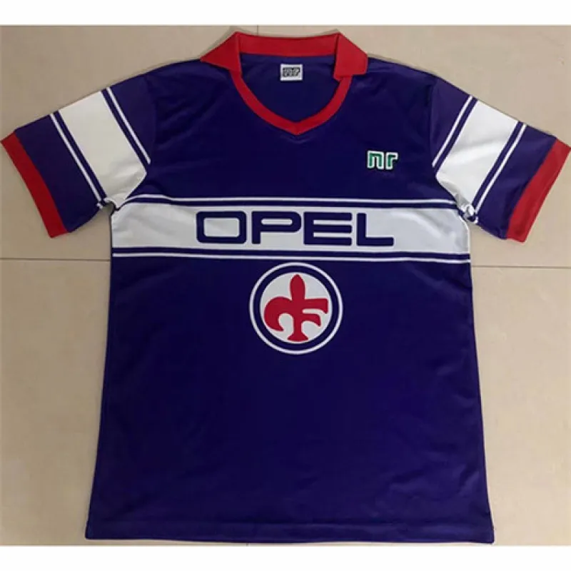 Fiorentina 1984/85 Heim Retro Trikot - Lila