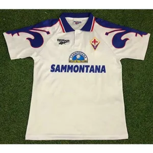 Fiorentina 1995/96 Away Retro Jersey - White
