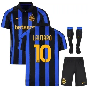 Inter Milan LAUTARO 2026/27 Home Kids Kit