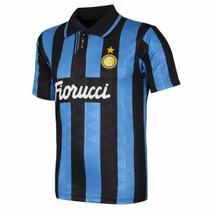Inter Milan 1993/94 Retro Home Jersey - Blue/Black