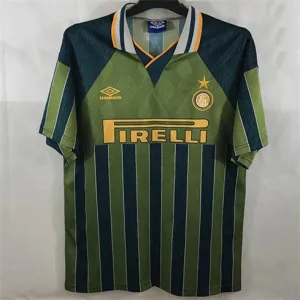 Maillot retro de l'Inter Milan 1994/95 - vert