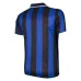 Inter Milan 1997/98 Maillot domicile rétro - Bleu/Noir