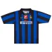 Inter Milan 1997/98 Maillot domicile rétro - Bleu/Noir