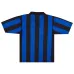 Inter Milan 1997/98 Maillot domicile rétro - Bleu/Noir