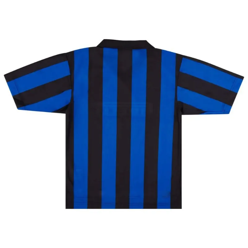 Inter Milan 1997/98 Maillot domicile rétro - Bleu/Noir