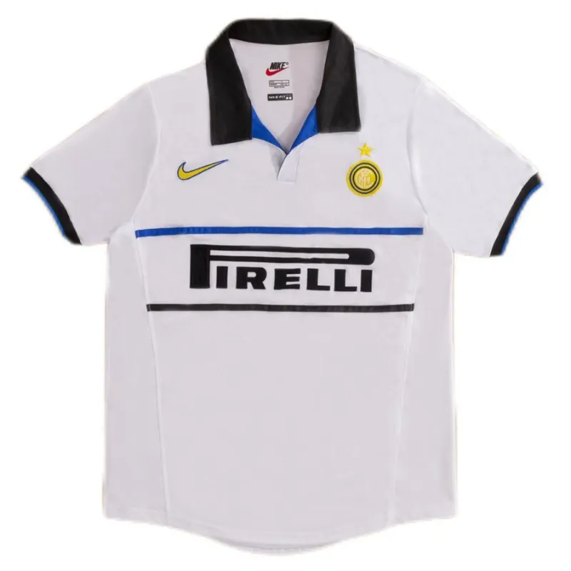 Inter Milano 1998/99 Maglia da trasferta retrò - Bianca