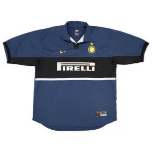 Inter Milan 1998/99 Retro Third Jersey - Blue