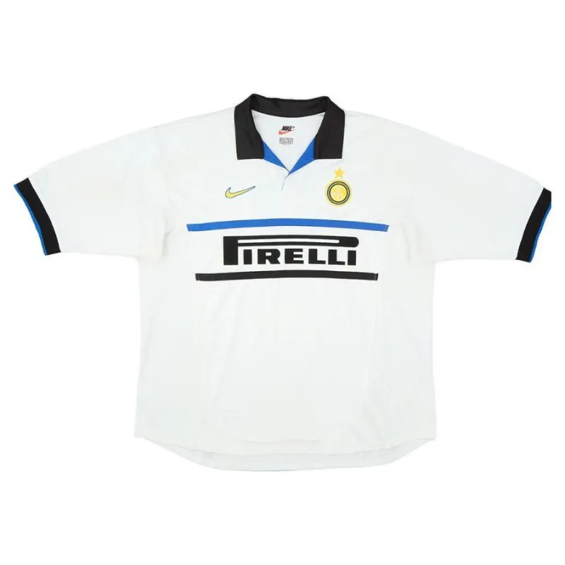 Inter Milan RONALDO 1998/99 Retro Away Jersey - White