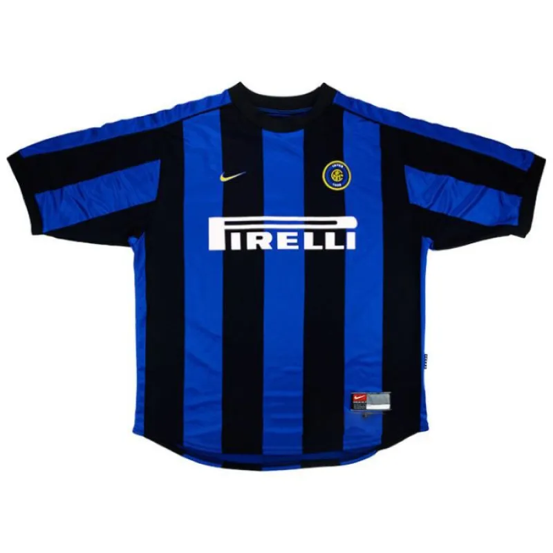 Inter Milano 1999/2000 Maglia casalinga retrò - Blu/Nera