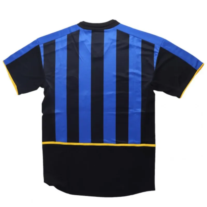 Inter Milano 2002/03 Maglia casalinga retrò - Blu/Nera