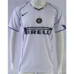 Maillot d'extérieur retro de l'Inter Milan 2004/05 - blanc