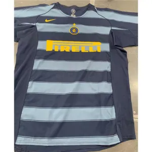Maillot troisième retro de l'Inter Milan 2004/05 - bleu