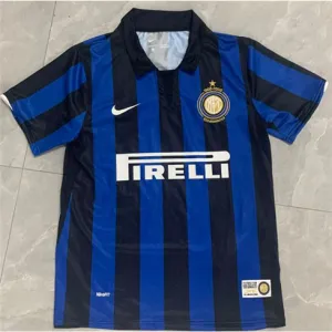 Maillot domicile retro de l'Inter Milan 2007/08 - bleu