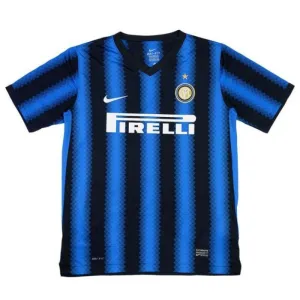 Inter Milan 2010/11 Retro Home Jersey - Blue/Black