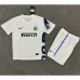 Maglia da campo retro per bambini dell'Inter Milan 2010/11 - bianca
