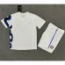 Maglia da campo retro per bambini dell'Inter Milan 2010/11 - bianca