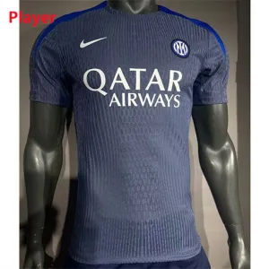 Maillot d'entraînement de l'Inter Milan 2024/25-Joueur-Bleu