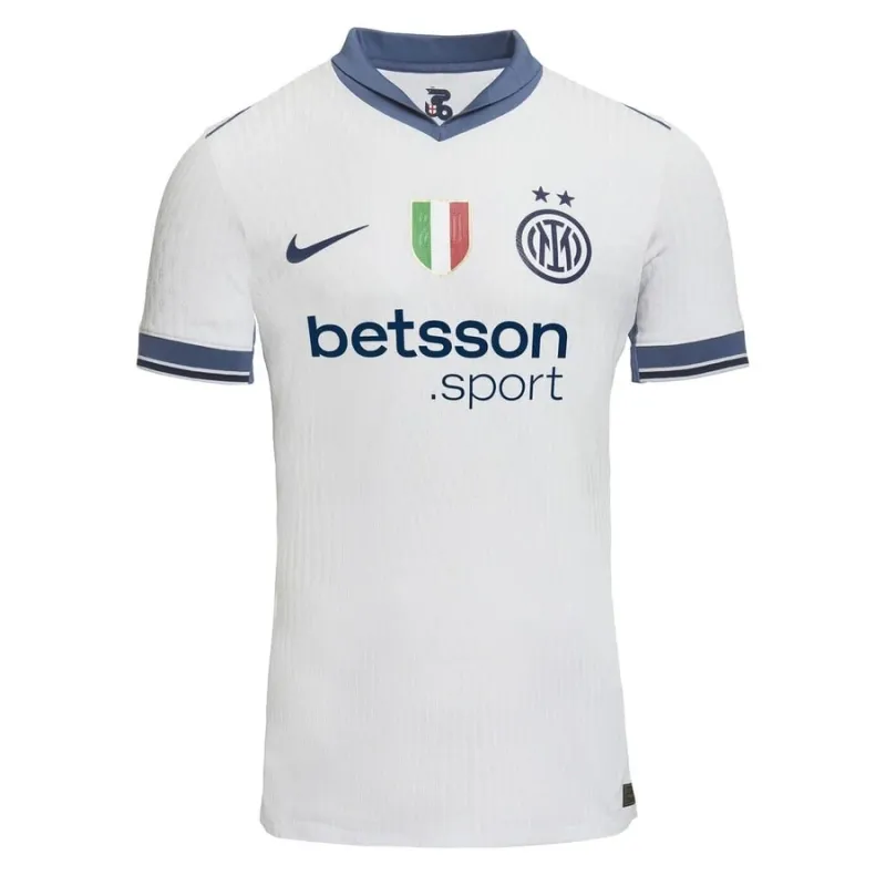 Maillot d'extérieur de l'Inter Milan 2024/25-Joueur-Blanc