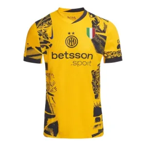 Inter Milan Third Away Jersey 2024/25-Player-Yellow
