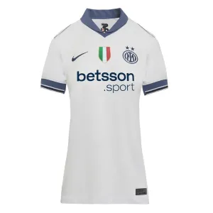 Inter Milan's 2024/25 Away Women's Jersey - White