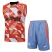 Pantalones cortos y chaleco del conjunto de entrenamiento del Inter Milan 2024/25 - naranja