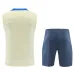 Pantalones cortos y chaleco del conjunto de entrenamiento del Inter Milan 2024/25 - amarillo