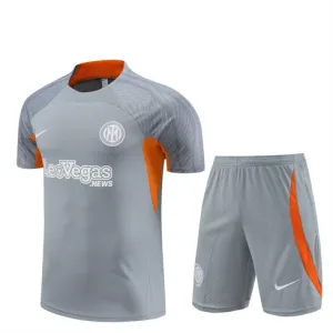 Inter Milan 2024/25 training kids' jersey 2 + shorts - grey