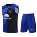 Inter Milan 2024/25 training set shorts and vest - blue