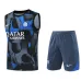 Pantalones cortos y chaleco del conjunto de entrenamiento del Inter Milan 2024/25 - mayorista - gris