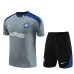 Maillot d'entraînement A + Short de l'Inter Milan 2024/25 - Gris