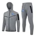 Inter Milan 2024/25 Kapuzen Sportjacke - Grau